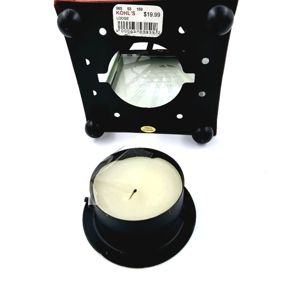New Holiday Lantern Tea Light Candle By Kohl's